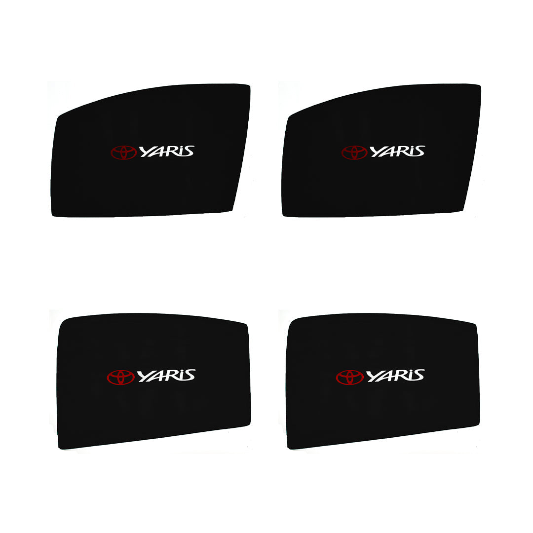 Toyota Yaris Side Shades With Logo - Model 2020-2026