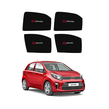 KIA Picanto Side Shades With Logo - Model 2019-2026