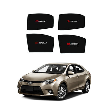 Toyota Corolla Side Shades With Logo - Model 2015-2026