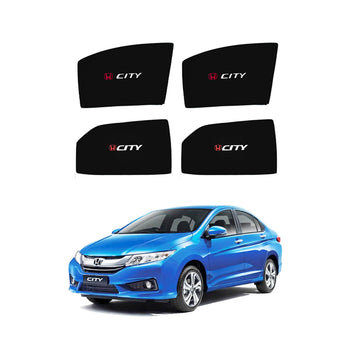 Honda City Side Shades With Logo - Model 2021-2026