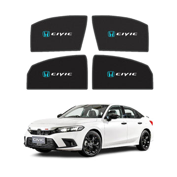 Honda Civic Side Shades With Logo - Model 2022-2026