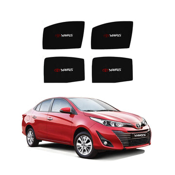 Toyota Yaris Side Shades With Logo - Model 2020-2026
