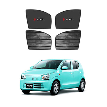 Suzuki Alto Double Layered Side Shades With Logo - Model 2017-2026