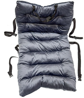 Universal Car Seat Velvet Cushion - Grey