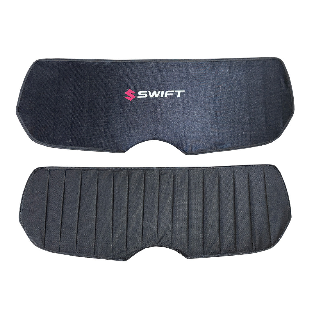 Suzuki Swift Double Layered Back Shade With Logo - Model 2022-2026