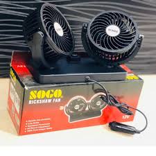 SOGO Portable Rickshaw & Car Fan