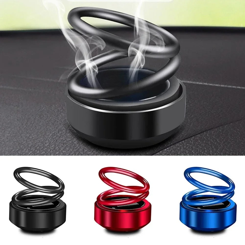 Solar Auto Rotating Car Air Freshener