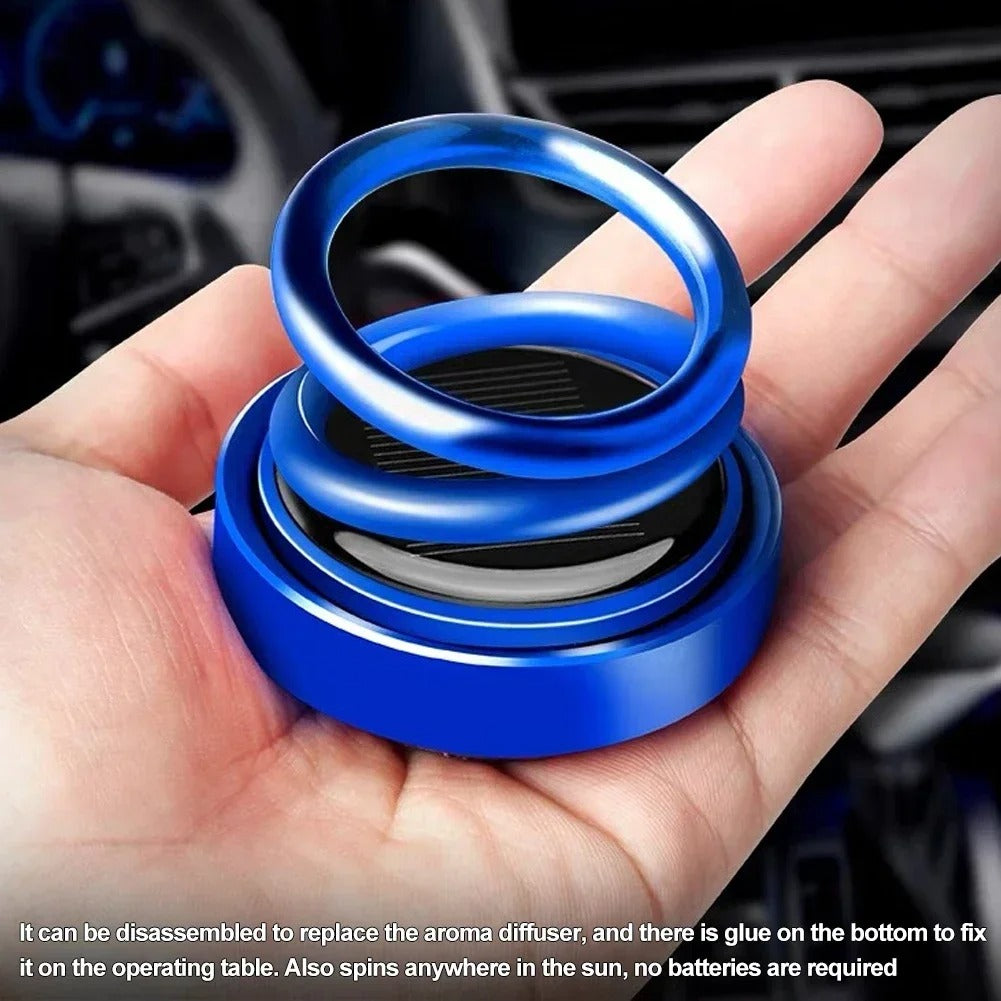 Solar Auto Rotating Car Air Freshener